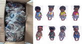 Wholesale Vinyl Doll Simulation Doll 8-inch 26cm African Girl Baby Black Doll